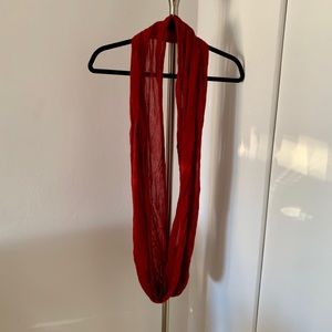 Red Infinity Scarf